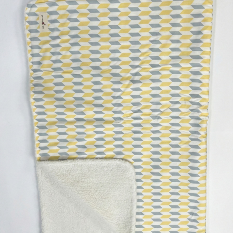 Mantita Teddy "Abrazo de Algodón"- Ámbar