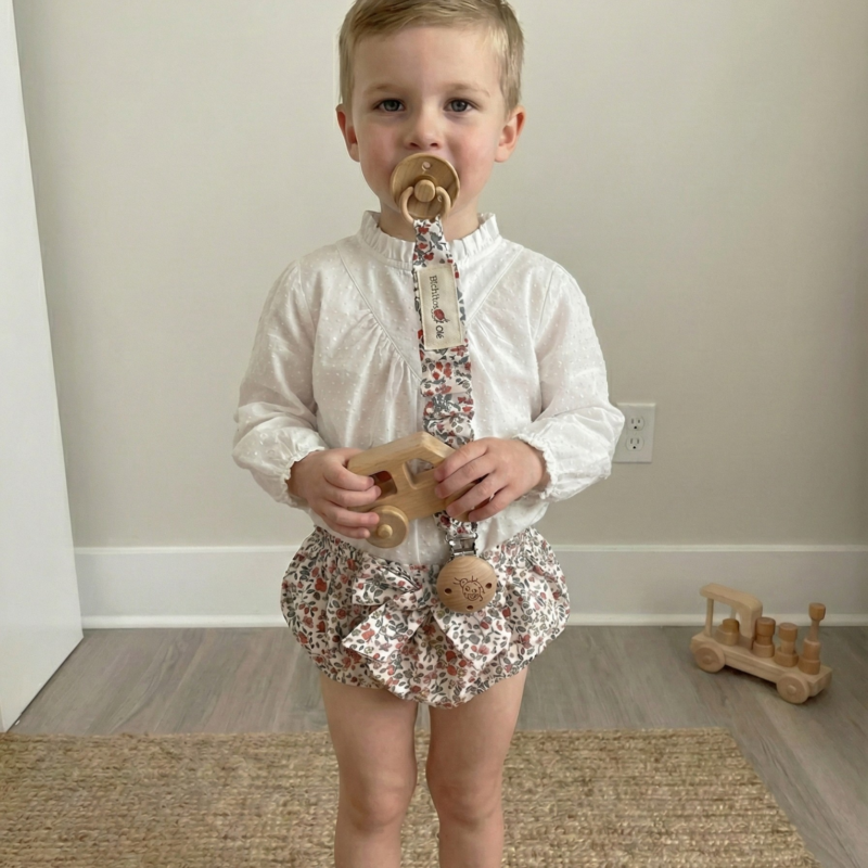 Chupetero de Madera- Escarlata