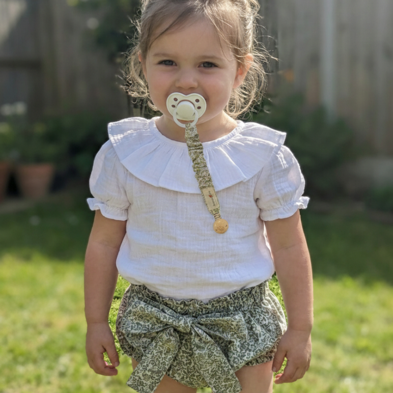 Chupetero de Madera - Oliva