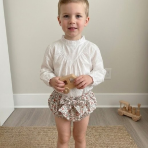 Culetín de Algodón Atemporal- Escarlata