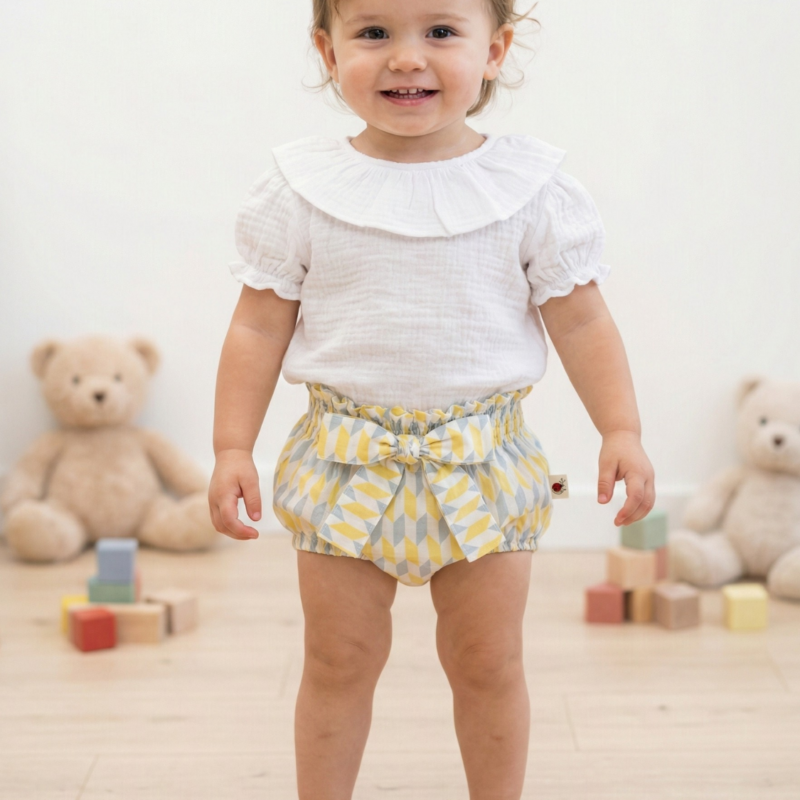 Culetín de Algodón Atemporal-Ambar