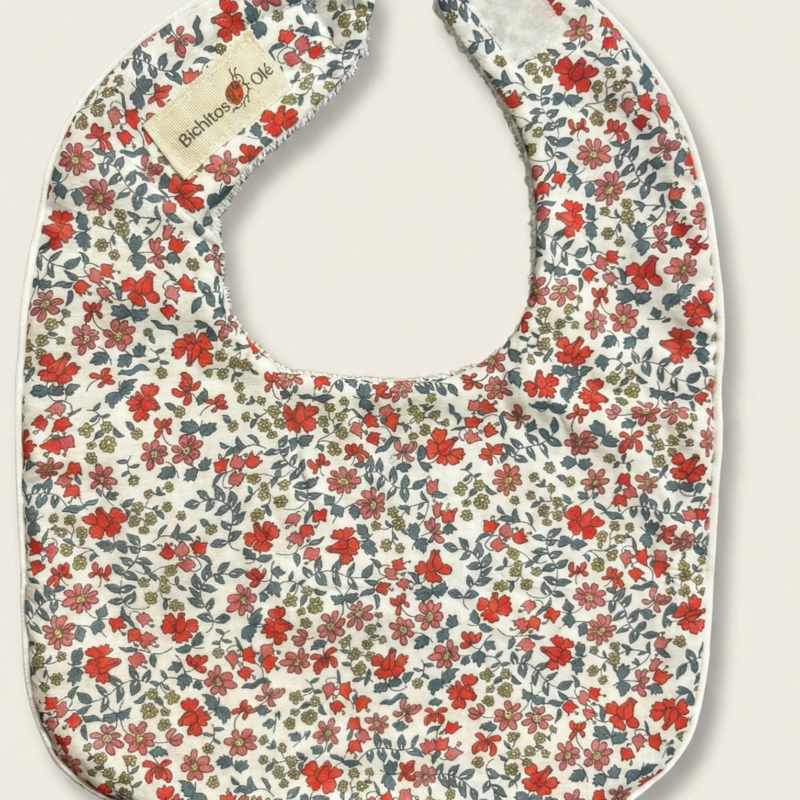 Babero Algodón - Escarlata