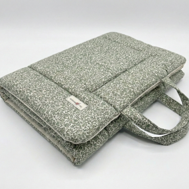 Manta de Juego Acolchada e Impermeable - Oliva