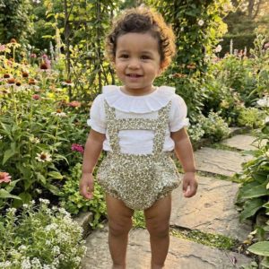 Ranita Infantil con Pechera Tipo "H"- Oliva