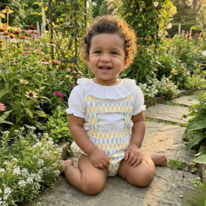 Ranita Infantil con Pechera Tipo "H"- Ámbar