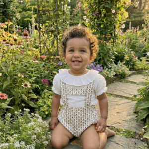 Ranita Infantil con Pechera Tipo "H"- Merlot