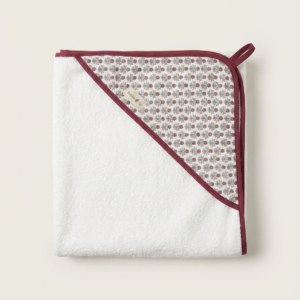 Toalla con capucha - Merlot