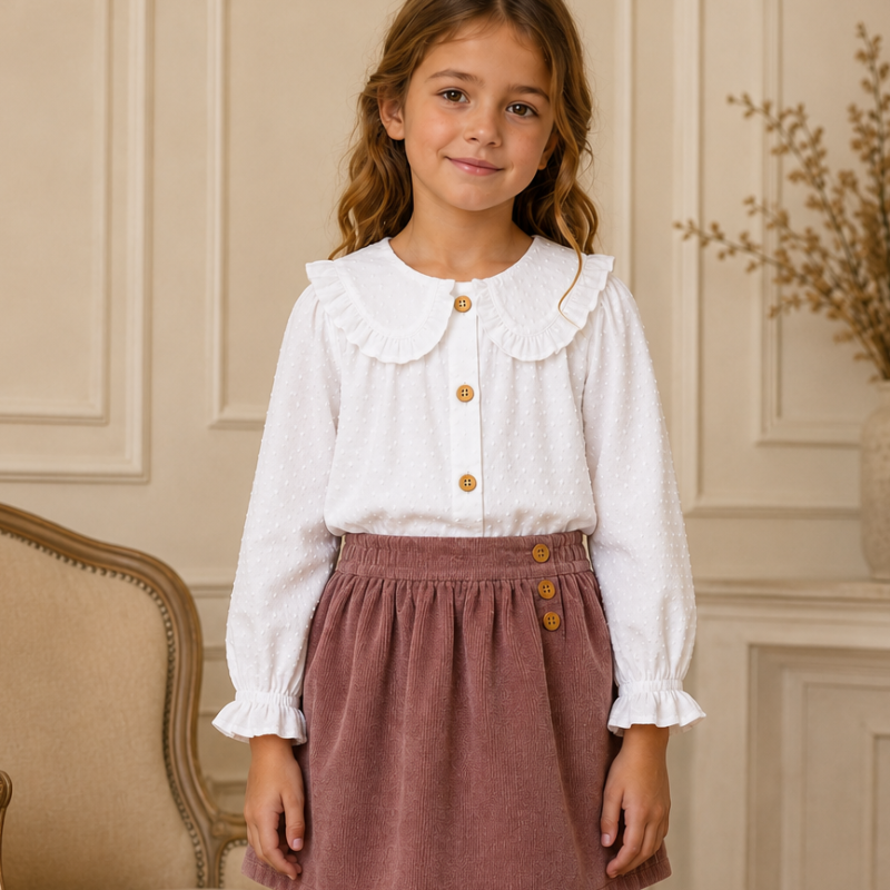 Camisa NiNa plumeti