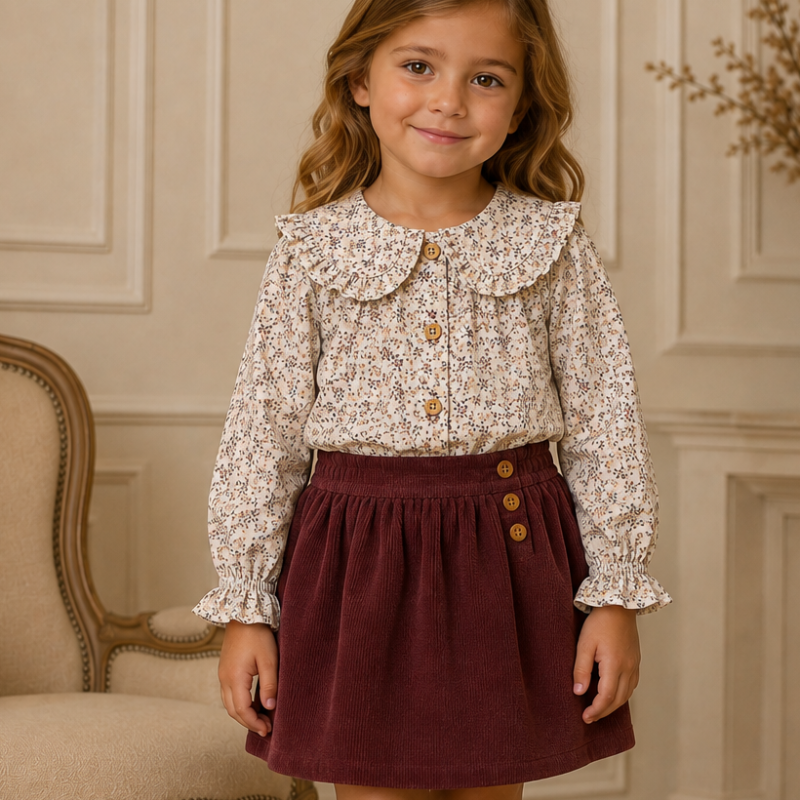 Camisa NiNa estampada